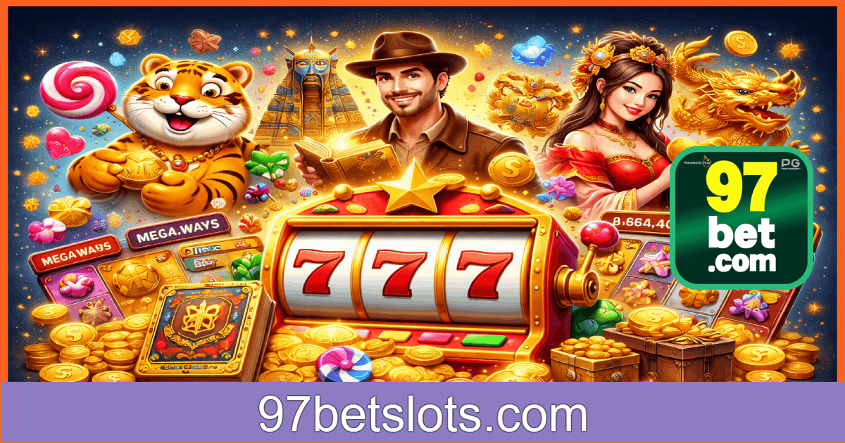 Slots 97BET Brasil 2026 com RTP alto, jackpots e grandes prêmios em plataforma segura