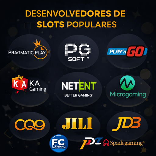Parceiros desenvolvedores de jogos slots da 97BET no Brasil